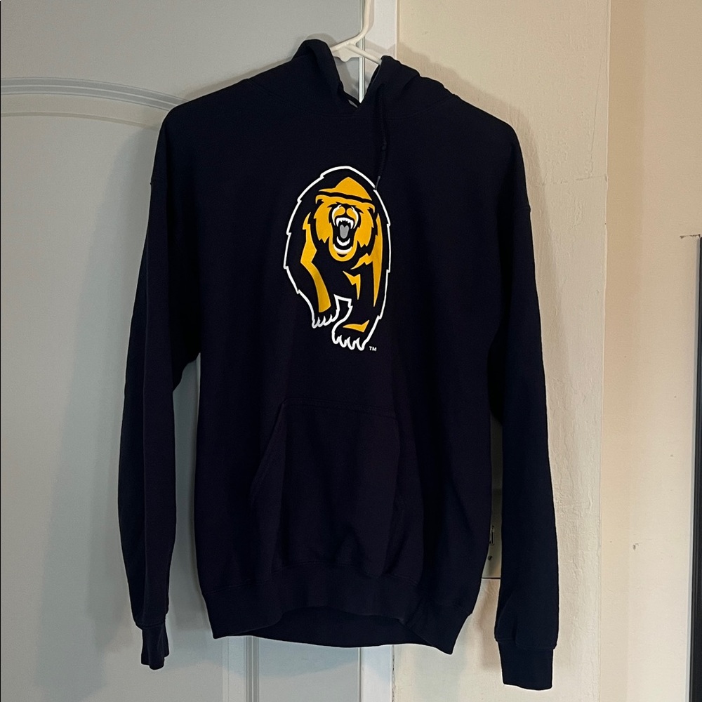 Men's Navy Cal Bear Logo Hoodie